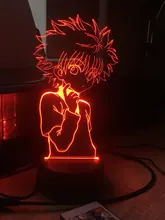 Night-Lamp Bedroom Decor Manga Gift Anime Hunter-X-Hunter Kids Child for 3d