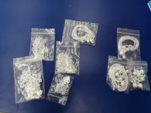 Collar de plata de ley 925 con cuentas multicapa para mujer, accesorio elegante, cadena larga, para fiesta de boda