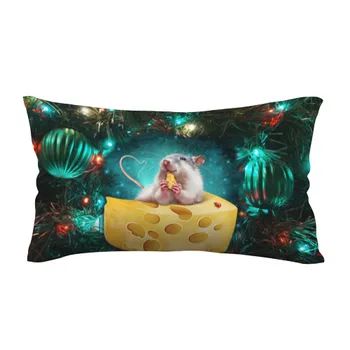 

Pillow 3D antistress rat and New Year