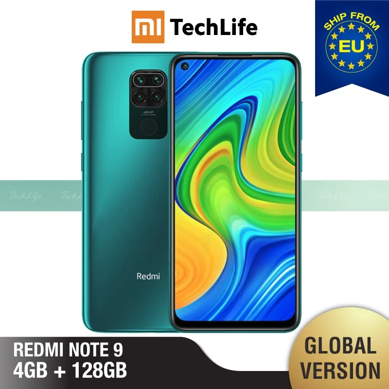

Global Version Xiaomi Redmi Note 9 4GB RAM 128GB ROM (Brand New / Sealed) redminote9, note9, Smartphone mobile