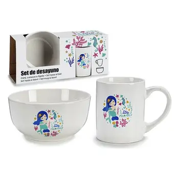 

Children’s Dinner Set Porcelain (26 x 7 x 13,8 cm) 2 Pieces