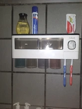 Toothpaste-Dispenser Storage-Rack Squeezer Bathroom-Accessories Automatic Home ONEUP