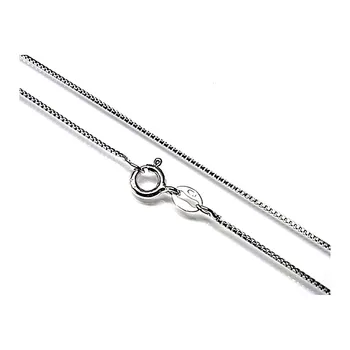 

Chain 925 sterling silver m 50cm. Venetian rhodium [AB0442]