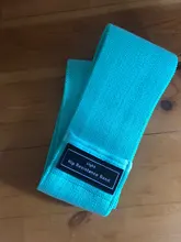 Banda elástica antideslizante para Yoga, banda de goma de la aptitud para ejercicios de estiramiento de cadera