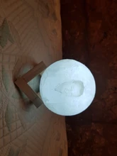 Night-Light Moon-Lamp Gift Photo-Customized 3d-Printing Rechargeable Personality 