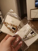 Hair-Accessories Hair-Claw Crab Imitation-Pearl-Hairpin Crystal Heart-Shape Girl Geometric