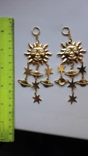 Sun Star Celestial Earrings Outspace Gift