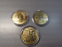 Coin Souvenir Collectible Physical-Commemorative Gold-Plated Creative Gift-Bit