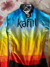 Kafitt-Camiseta de Ciclismo para mujer, traje de Triatlón de manga larga, Maillot, Ropa de Ciclismo, camisa, traje, mono, novedad de 2021