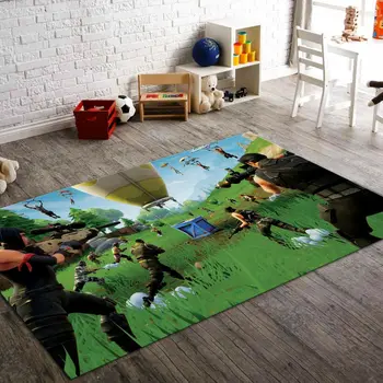 

Fortnite 10 Patterned Carpet ,Non Slip Floor Carpet,Teen's Carpet,Turkish Rug