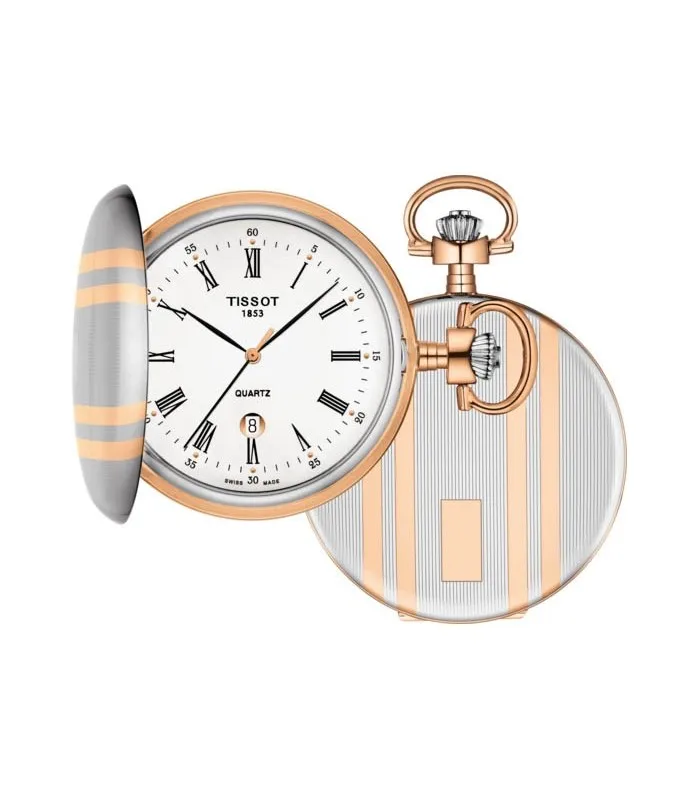 Кварцевые карманные часы TISSOT SAVONETTE T862.410.29.013.00