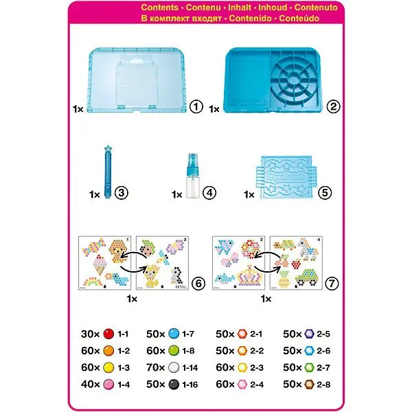 Billig Spiel set Aquabeads \