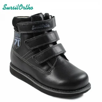 

Sursilortho/антивальгусные orthotic shoes genuine leather Velcro (антивальгусная shoes)