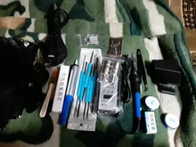 Pistola de aire caliente 8858 SMD, Estación de Reparación de soldadura, soplador de aire caliente, herramientas de reparación de soldadura