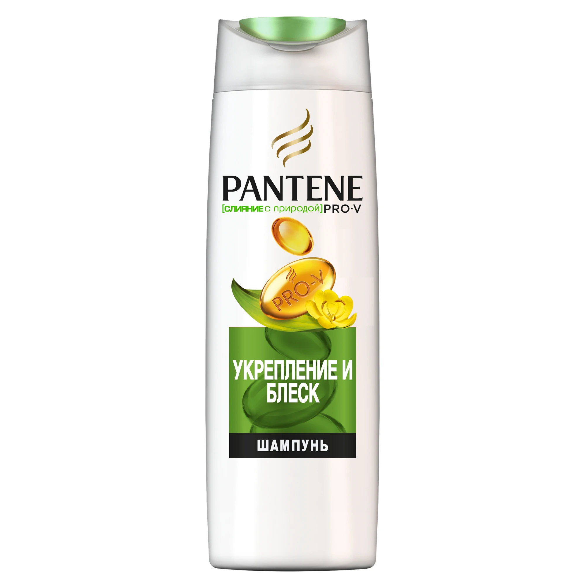 Шампунь Pantene Слияние с природом уклапанное и блексик 250 мл