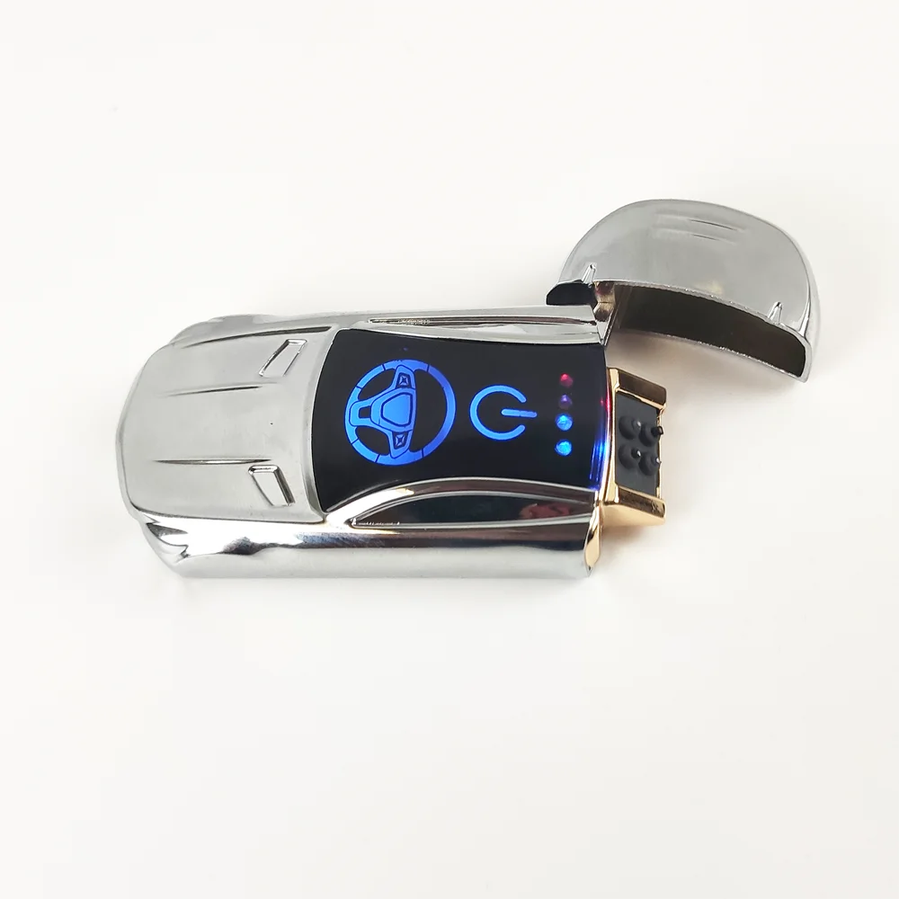 Плазменная Зажигалка в форме машины USB - Цвет: DK-P66