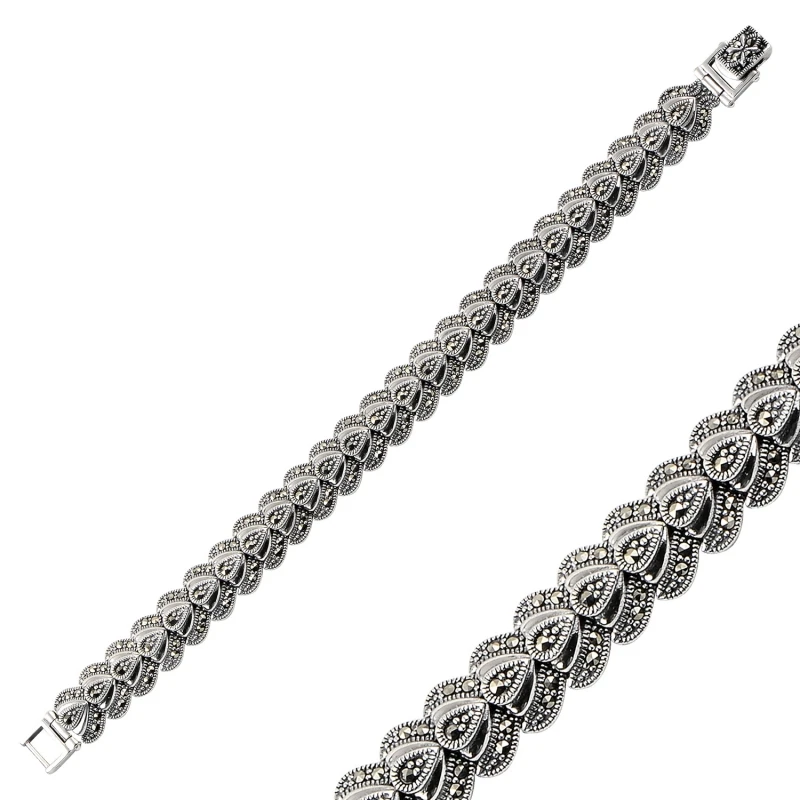 

Armagano Marcasite Cubic Zirconia bracelets Bangles