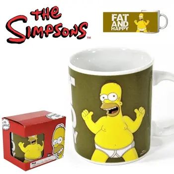 

The Simpsons Fat And Happy Mug