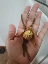 Reloj Retro Steampunk para hombres y mujeres y niños, reloj de bolsillo de cuarzo en forma de bola, suave, a la moda, suéter, alas de Ángel, collar, cadena, regalos