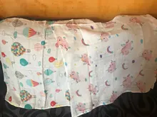 Manta de muselina de algodón y bambú de 60x60cm para bebé recién nacido, edredón para envolver recién nacidos, ropa para eructar, toalla para pañales