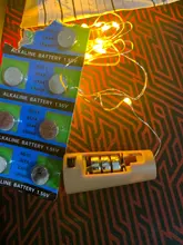 Light-Bar Wine-Bottle-Light Led-String Battery-Powered Cork Birthday-Party DIY 1m/2m