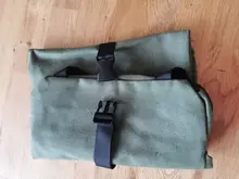 Rollo de herramientas enrolladas multiusos, bolsa de llaves enrolladas, utensilio para colgar, bolsa con cremallera