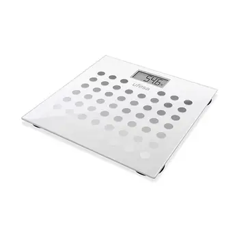

Ufesa BE0908 - Bathroom Scale,29 x 28 cm Slim design, Units of Measure: kg/LB/st, Max 150 kg/accuracy 100g, Auto-Stop