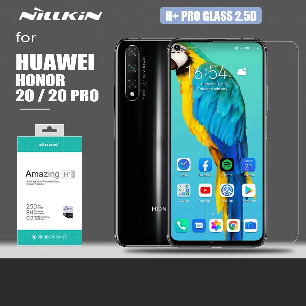 Для Huawei Honor 20/20 Pro стекло Nillkin Safety H + PRO 0 2 мм Закаленное Защитная пленка для экрана 20
