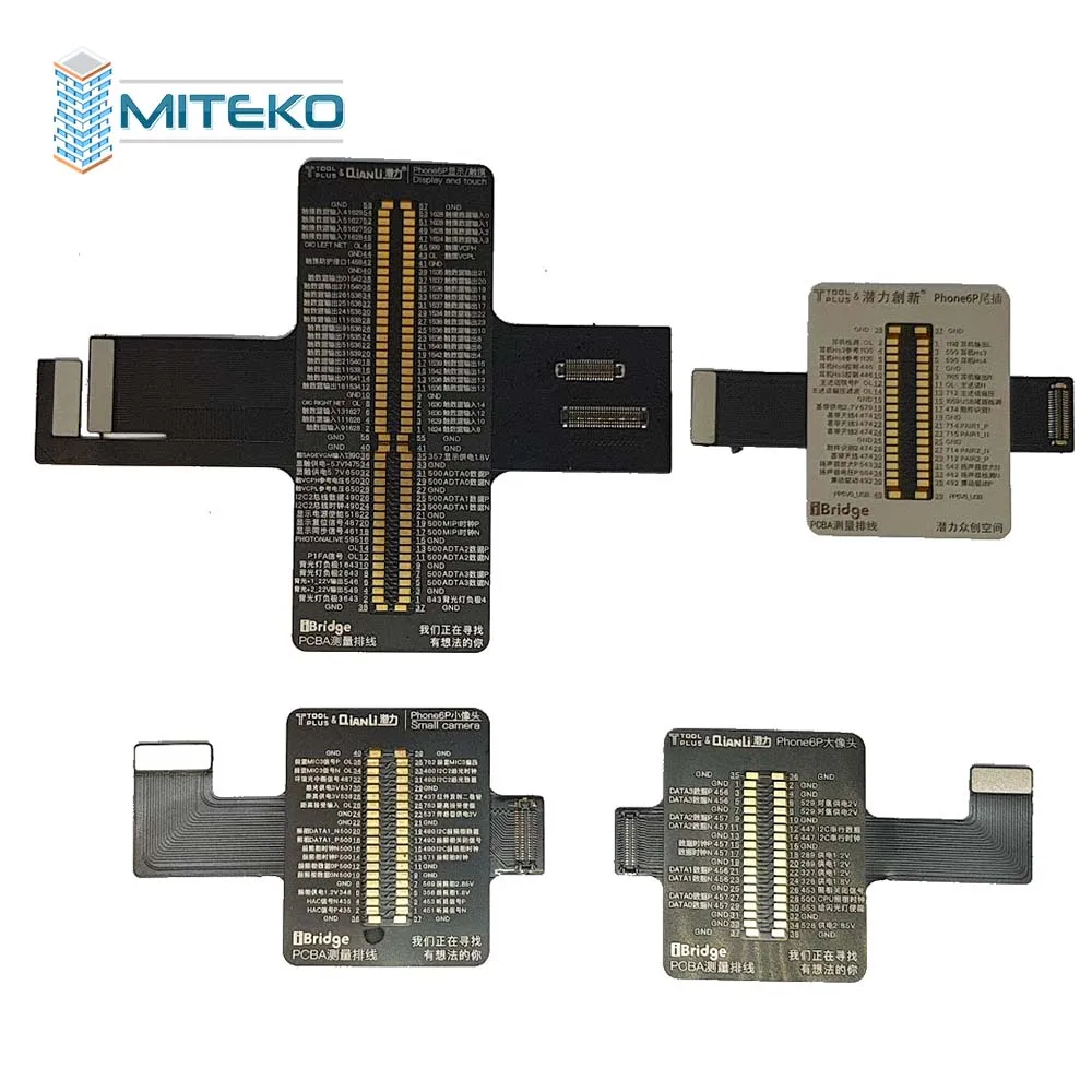 QianLi iBridge FPC Test Cable for iphone 6 6S 7 7P Motherboard Fault Checking Display Touch Front Rear Camera Fingerprint Touch 7