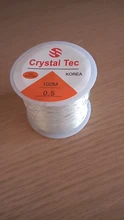 Cordón elástico de joyería de cristal de 100m, cuerda de estiramiento fuerte de cuentas, cuerdas de hilo para DIY, collar, pulsera, fabricación de joyas