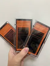 TDANCE-extensiones de pestañas individuales, postizas profesionales de visón falso, volumen ruso