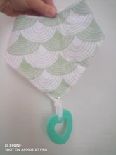 100% Bandana de algodón orgánico para bebé, Baberos y juguetes de dentición, superabsorbentes y suaves, Unisex, recién nacido