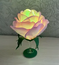 Vase-Bowl Submersible Light Party-Decoration Night-Lamp Battery-Operated Remote-Controlled