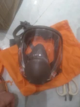 Respirador de cara completa antiniebla, mascarillas de Gas para pulverización de pintura industrial con filtros, protección de seguridad para trabajo de formaldehído, 6800