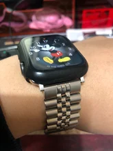 Stainless-Steel-Strap Bracelet Watch-Band 42mm-Replacement 40mm Metal Apple 38mm 44mm