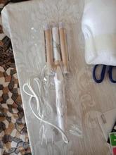 Curling Iron Hair-Tools Barrel-Hair-Styler Ceramic Professional Triple Electric