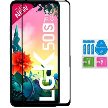 1x 強化ガラス lg K50s フル液晶画面プロテクターキット