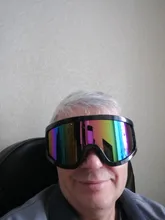 Máscara de esquí para hombre y mujer, gafas de seguridad con filtro para la boca a prueba de viento y de Motocross
