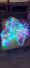 String-Light Led Curtain Christmas Garland Icicle 100leds Stage Garden Outdoor 220V Drop