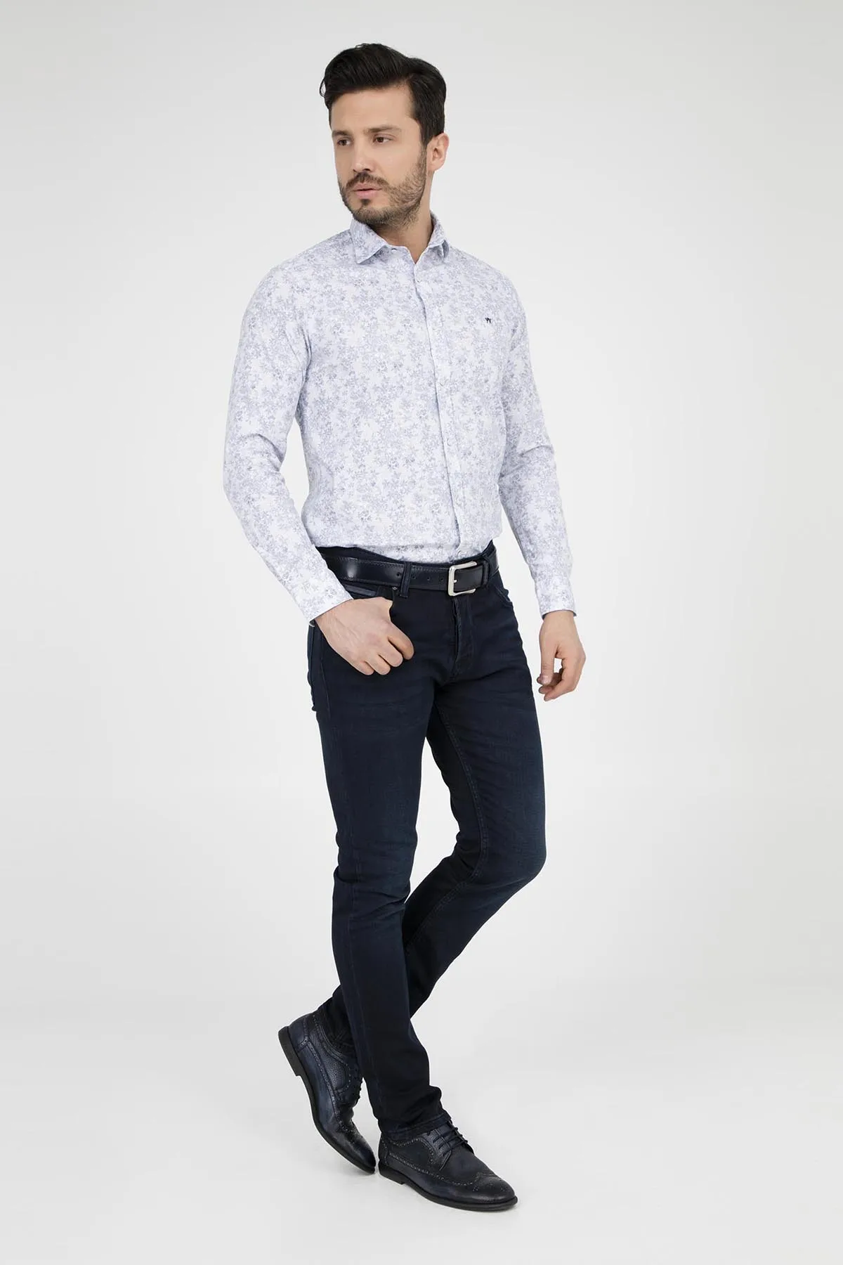 ABBATE MALE LONG-SLEEVE SHIRT 1GM91UK0113S 900