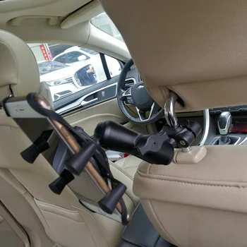 

in car headrest mount back seat holder for cell phone mobile phone and smartphone for ram mounts 1 inch ball