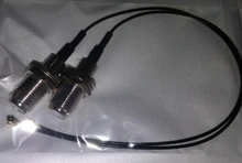 Uds F IPX Cable F hembra a uFL/u FL/IPX/IPEX-1 hembra Jack RF113 1,13 MM RF Pigtail Coaxial antena 3G de extensión de Cable Coaxial