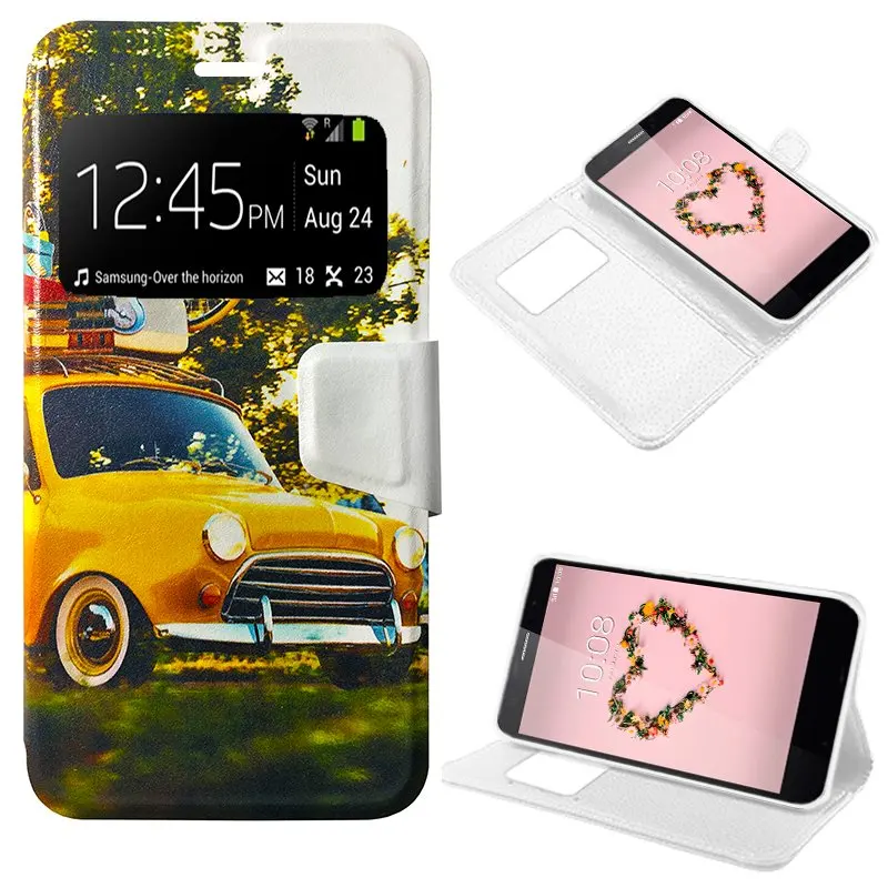 Case Flip Cover ZTE Blade A512 Drawings Car | Мобильные телефоны и аксессуары