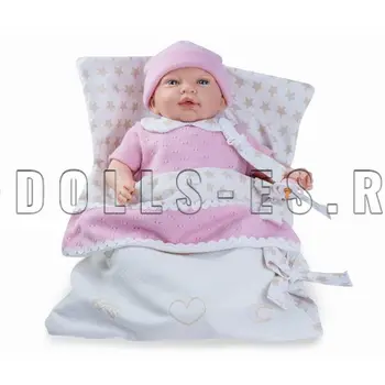 

Baby Nines 45 cm mi bebito мягконабивной with plaid (n711a)