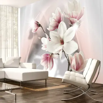 

Wall mural-White magnolias - 100x70 cm