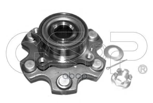 Ступица С Подшипником Mitsubishi Pajero Iii-Iv 00- Пер. V87/88/93 Gsp 9330006k GSP арт. 9330006K
