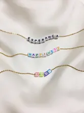 Belleza 5 unids/lote 45cm collar de cadenas de 4mm de las mujeres de los hombres de oro/Acero inoxidable Acero enlace cubano collares de cadena para la fabricación de la joyería