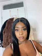 Pelo Luvin brasileño 13X4 frente recto pelucas de cabello humano Pre arrancado 30 32 pulgadas peluca Frontal de encaje 4X4 Cierre de encaje peluca para Wuman