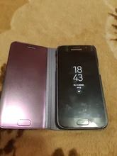 Smart lujo Flip para Samsung Galaxy S21 S20 S10 S9 S8 más S7 S6 borde S20FE A51 A71 A31 A50 A70 A21s A10 A20 A30 A40 cubierta