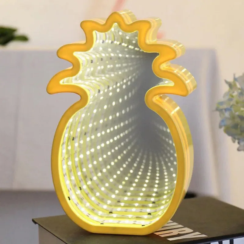 LED Infinity Mirror &quotpineapple&quot | Лампы и освещение